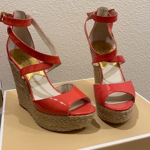 Michael Michael Kors Gabriella Wedge Watermelon